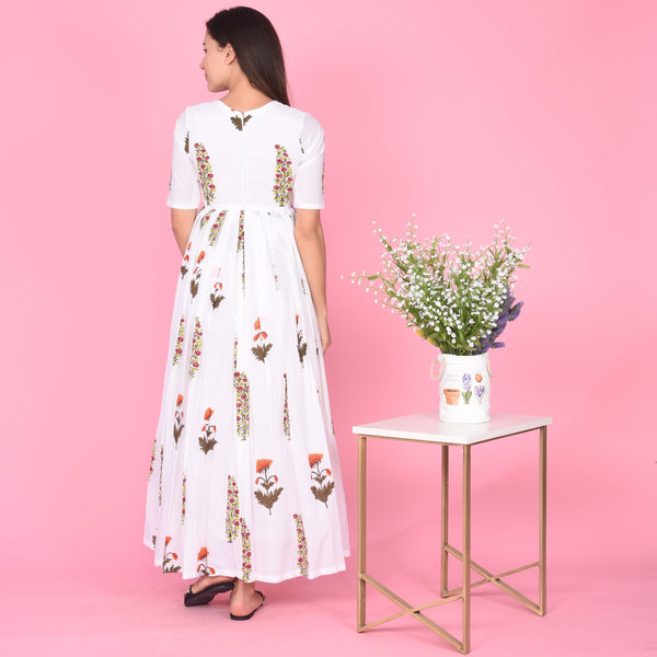 Mughal Mix Butta Dress