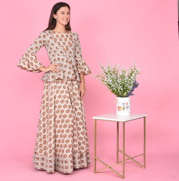 Coordinated Lehenga Set