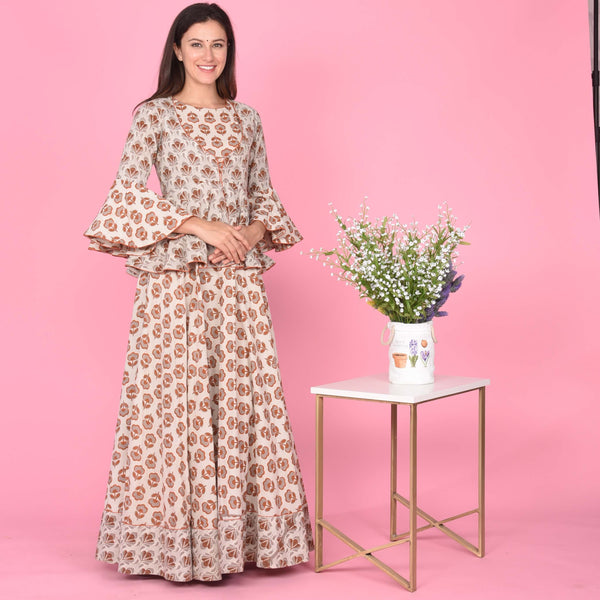 Coordinated Lehenga Set
