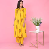 Leaf Butta Kurta Set