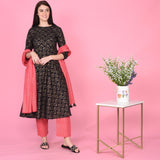 Blushing Cotton Suit Set