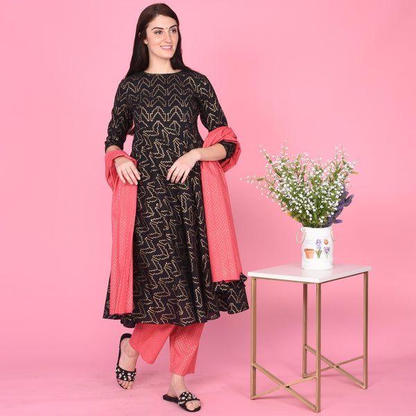 Blushing Cotton Suit Set