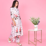 Rose Butta Kurta Set