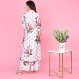 Rose Butta Kurta Set