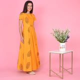 Back Jharonka Neck Dress