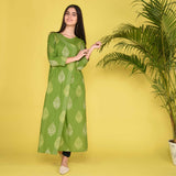 Cotton Discharge Kurta