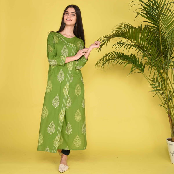 Cotton Discharge Kurta