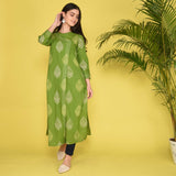 Cotton Discharge Kurta