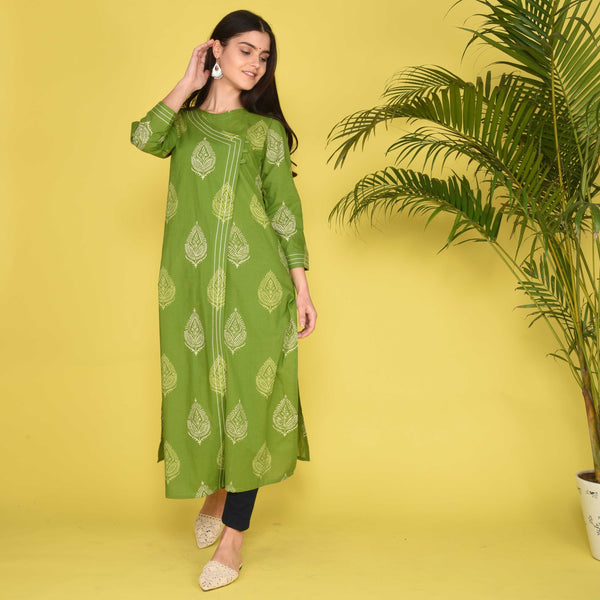 Cotton Discharge Kurta