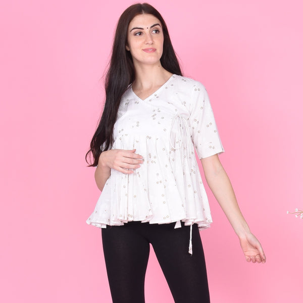 White Cotton Top