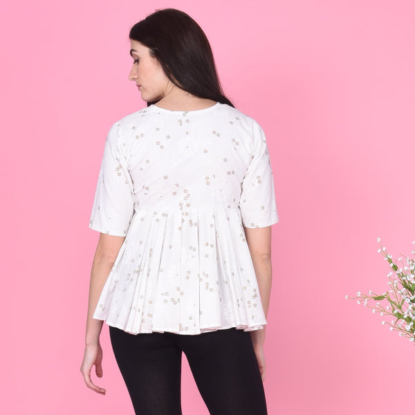 White Cotton Top