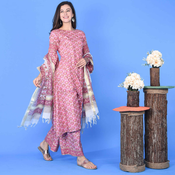 Maadhavee Cotton Suit Set