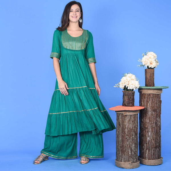 Pine Green Suit Set