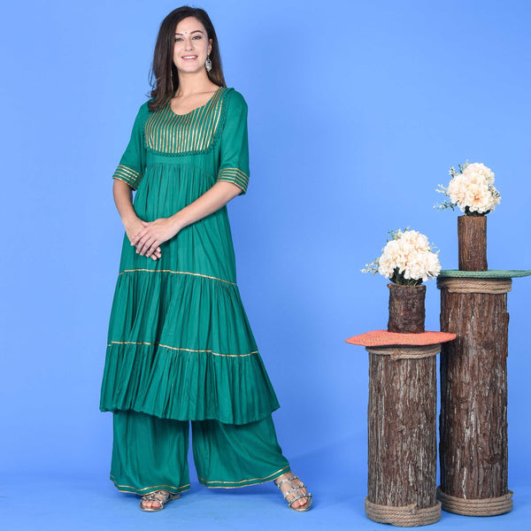 Pine Green Suit Set
