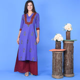 Wine Purple Suit Set