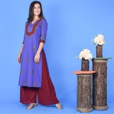 Wine Purple Suit Set