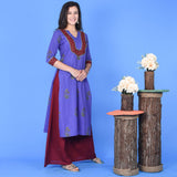 Wine Purple Suit Set