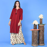 Code Maroon Suit Set