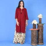 Code Maroon Suit Set
