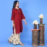 Code Maroon Suit Set