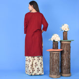 Code Maroon Suit Set