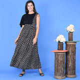 Flap Shoulder Dress