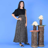 Flap Shoulder Dress