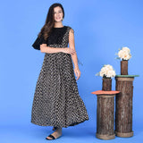 Flap Shoulder Dress