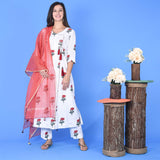 Poppy Suit Angrkha Style