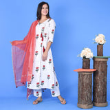 Poppy Suit Angrkha Style