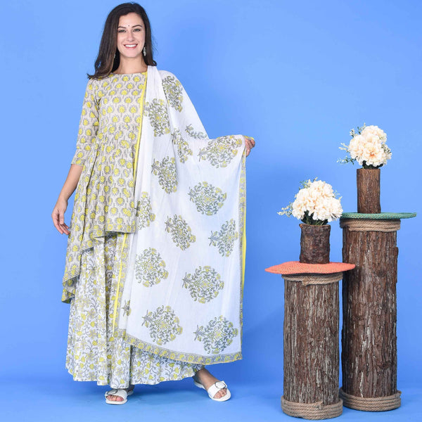 Nylah Cotton Suit Set