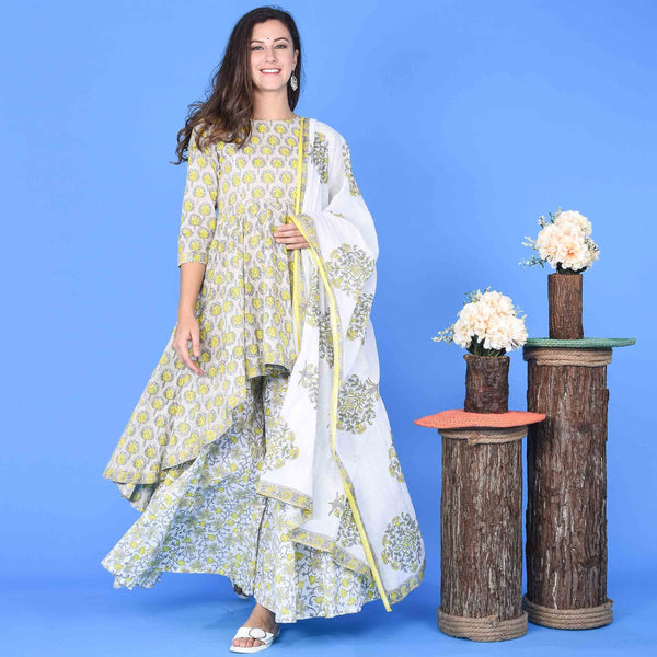 Nylah Cotton Suit Set