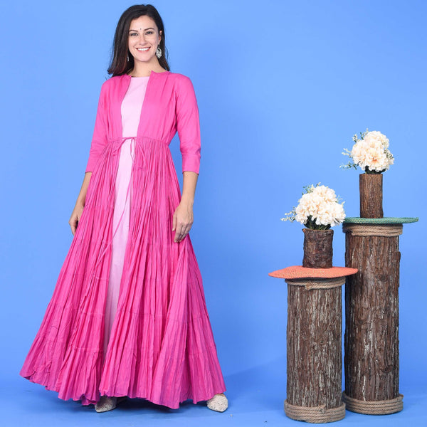 Party Rose Cotton Dress