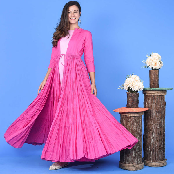 Party Rose Cotton Dress
