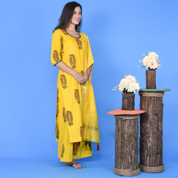 Chromatic Yellow Suit Set