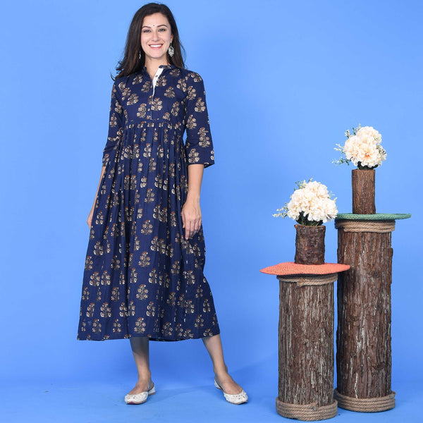 Butti Dress In Blue