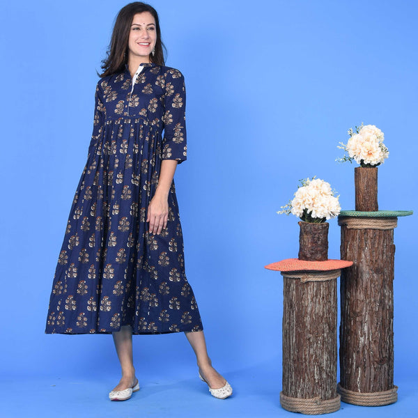 Butti Dress In Blue