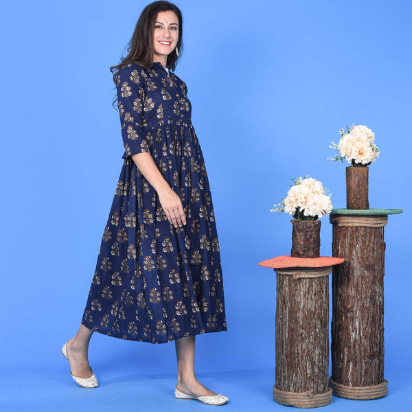 Butti Dress In Blue