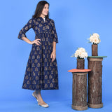 Butti Dress In Blue