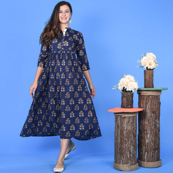 Butti Dress In Blue