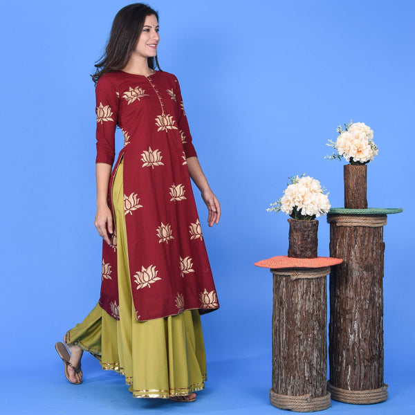 Lotus Skirt Set