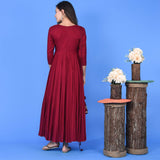 Embroidered Butta Dress