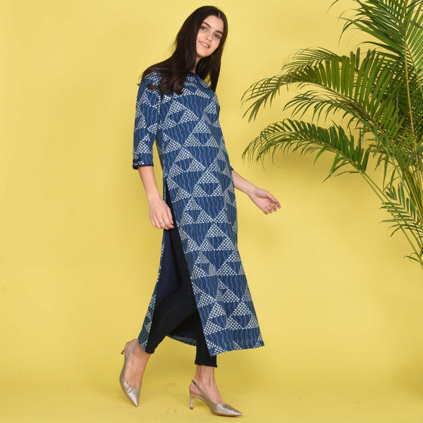 Indigo Fortune Kurta