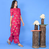 Rani Elephant Kurta Set