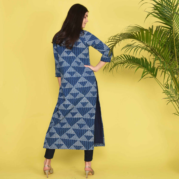 Indigo Fortune Kurta