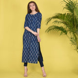 Zig Zag Cotton Kurta