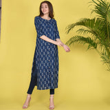Zig Zag Cotton Kurta