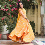 Fire Orange Lehenga Set