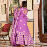 Purple Dots Suit Set