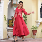 Salsa Red Jacket Dress